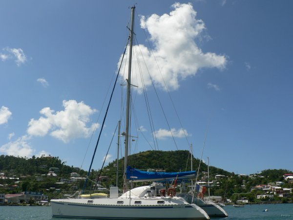 5- Imagine au mouillage de Saint George 